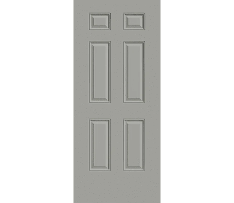 Wilkes-Barre 6 Panel Steel Entry Door